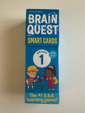 BRAIN QUEST - 1st Grade - Educational Trivia Game